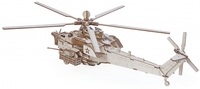 Конструктор из дерева Армия России Ударный боевой вертолет
