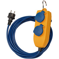 1161750020 Brennenstuhl удлинитель Extension Cable, 5 м., 4 роз.,синий, IP54
