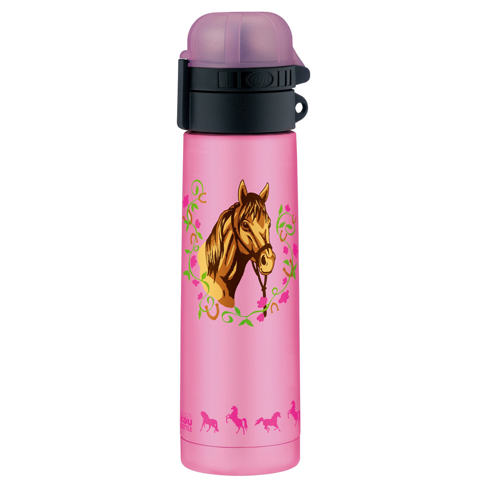 Термос-бутылочка Alfi Pferde pink 0,5L арт.5327641050