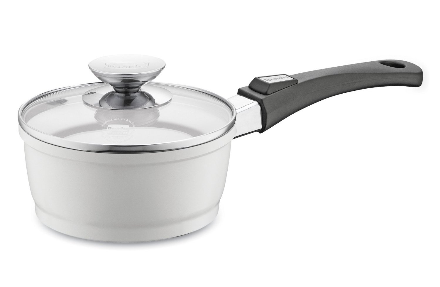 Ковш со стеклянной крышкой Berndes VARIO CLICK INDUCTION WHITE (Ø 16 см) (032151)
