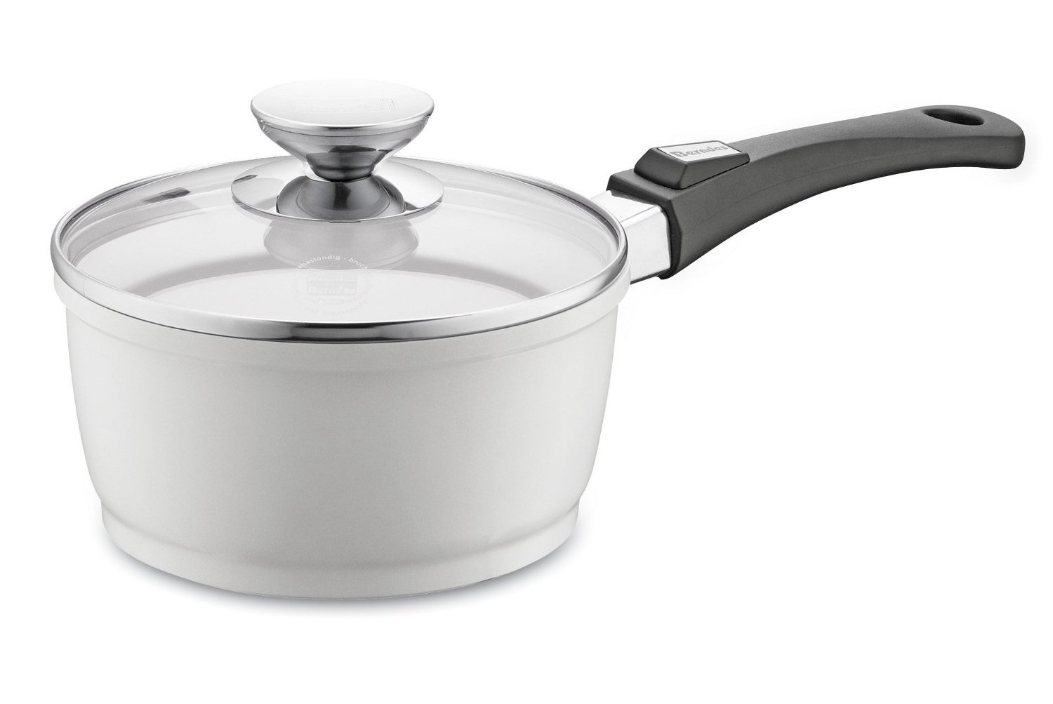 Ковш со стеклянной крышкой Berndes VARIO CLICK INDUCTION WHITE (Ø 18 см) (032152)