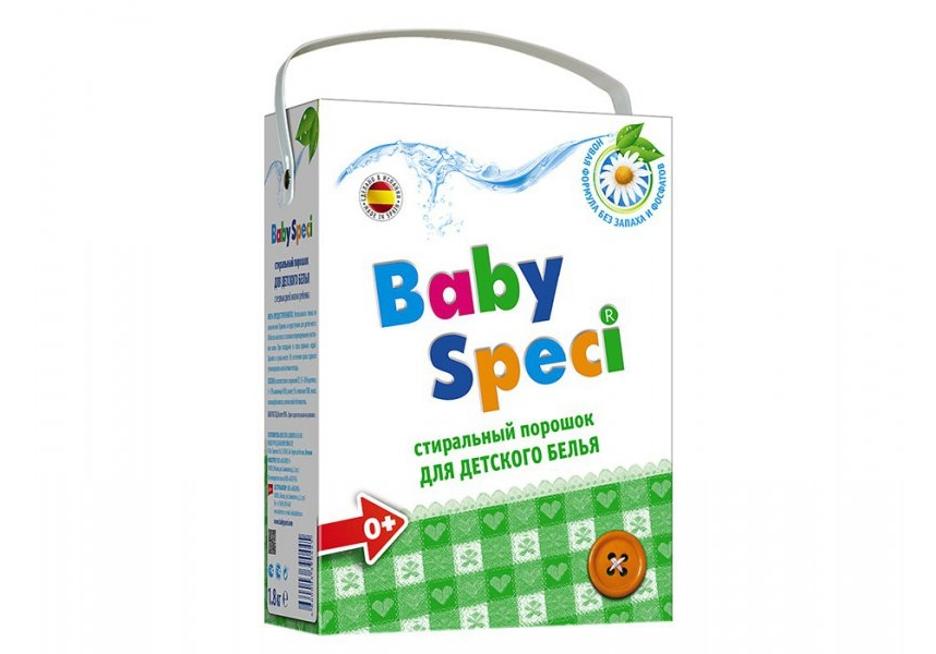 BabySpeci Стиральный порошок для детского белья 1,8 кг.
