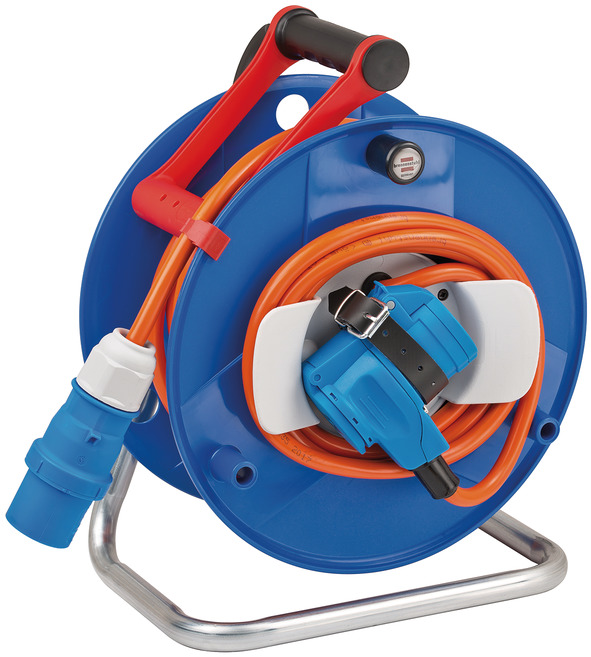 Удлинитель на катушке 20 м Brennenstuhl Cable Reel Garant,1 розетка СЕЕ, 1 вилка СЕЕ (1182470)