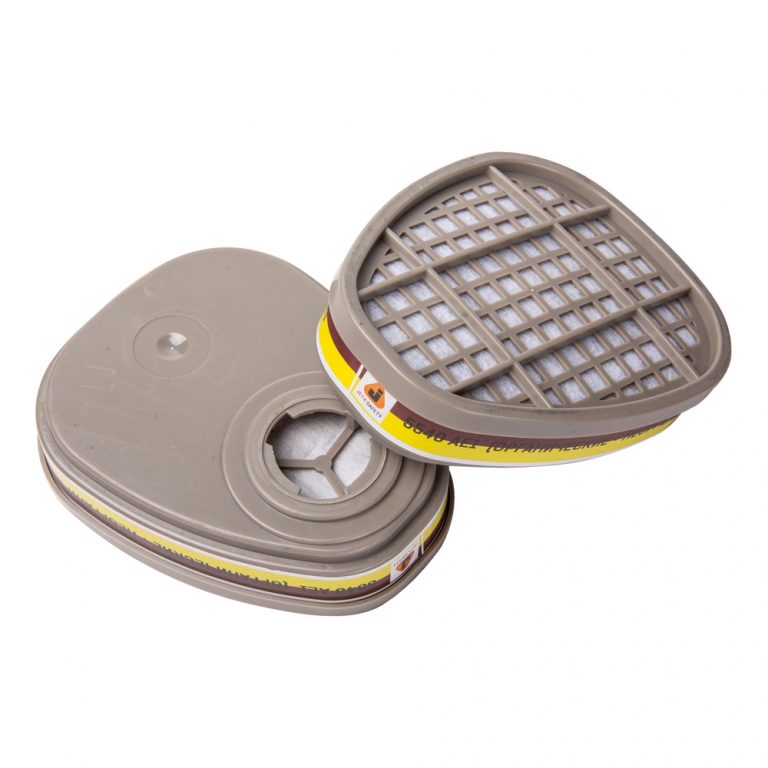 Фильтр противогазовый 2шт. Jeta Safety 6540 для защиты от органических и кислых газов класса A1Е1