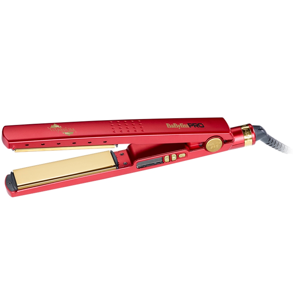 Щипцы-выпрямители для волос BaByliss PRO BAB3091RDTE Titanium