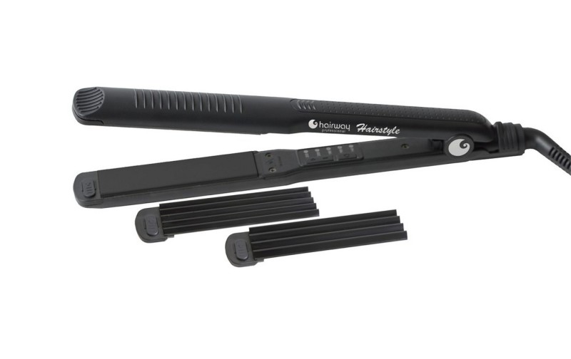 Щипцы для выпрямления и гофре HAIRWAY Hairstyle (04108)
