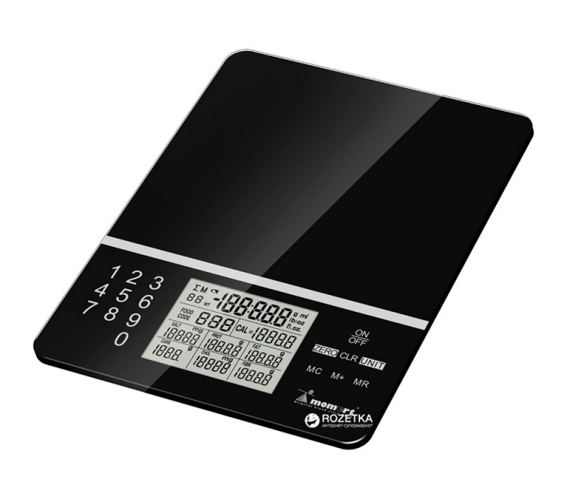 Весы кухонные диетические Momert 6846