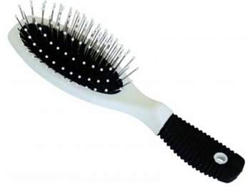 Щетка Titania массажная малая, ручка рифл. 1820