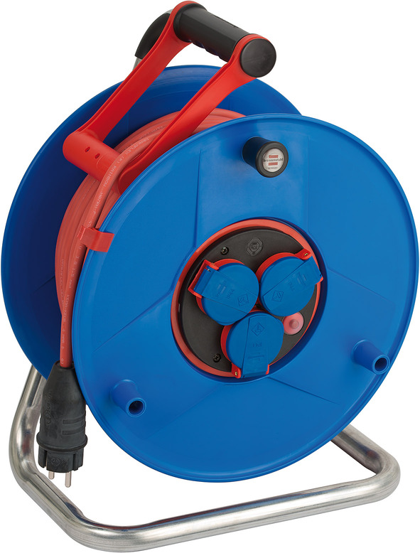 1238930 Brennenstuhl Удлинитель на катушке Garant Bretec, 50м., красный кабель, IP44
