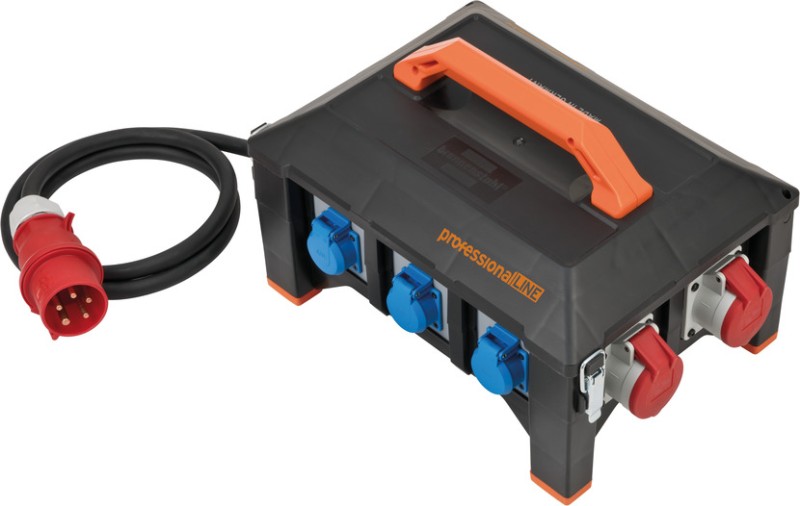 9150320060 Brennenstuhl professionalLINE сетевой распределитель 2 м., 9 роз.,сеч.каб.6мм2.,IP44