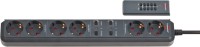 1159760626 Brennenstuhl Сетевой удлинитель Eco-Line, H05VV-F 3G1,5, 1.5м, 6 роз., IP20