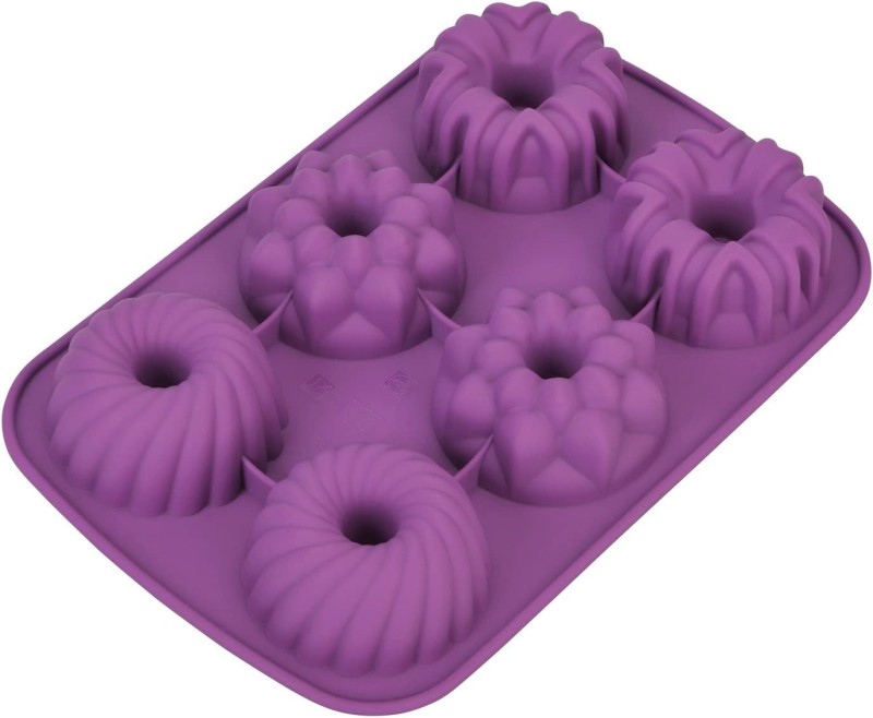 681207 форма для выпечки Kaiser 6 cup silicone Bundform pan
