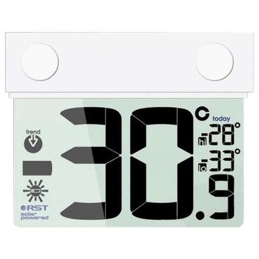 Оконный термометр на солнечной батарее RST 01377