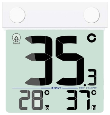 Оконный термометр на солнечной батарее RST 01389