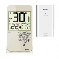 Цифровой термометр с радиодатчиком в стиле iPhone RST 02258		 	