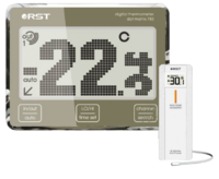 Цифровой термометр с радиодатчиком RST 02783 		