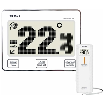 Цифровой термометр с радиодатчиком RST 02788			