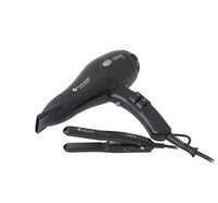 Фен HAIRWAY ONYX Ionic Ceramic + в подарок мини щипцы-гофре (03086)