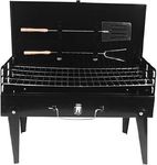 Жаровня-чемодан + вилка и лопатка, RoyalGrill 44x27x22 80-052