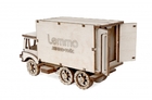 Конструктор 3D деревянный подвижный Lemmo Фургон ЧИП (00-65)