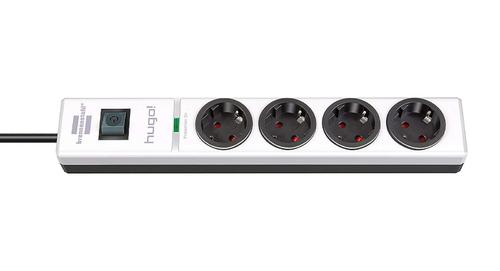 Сетевой фильтр 2 м Brennenstuhl hugo!, 4 розетки (1150610304)