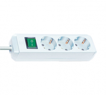 Удлинитель 3 м Brennenstuhl ECO-Line, белый (1152320400)