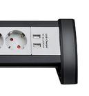 Удлинитель настольный 1,8 м Brennenstuhl Premium-Office-Line, 4 розетки, 2 USB (1156250534)