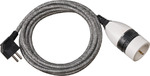 1161830020 Brennenstuhl удлинитель-переноска Quality Plastic Extension Cable,5м., 1 роз.,серый