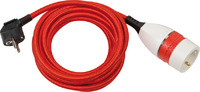1161830040 Brennenstuhl удлинитель-переноска Quality Plastic Extension Cable,5м., 1 роз.,красный