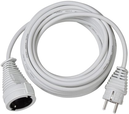 Удлинитель 10 м Brennenstuhl Quality Extension Cable, белый (1168460)