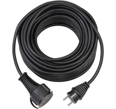 Удлинитель 25 м Brennenstuhl Quality Extension Cable, черный (1169900)