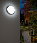 1270790110 Brennenstuhl светильник LED настенный,круг.,с датчиком движения,15Вт,1600лм,белый,IP54