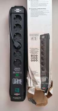 1951160400 Brennenstuhl сетевой фильтр Premium-Line 1,8 м., 6 роз.,черный, не кондиция