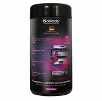 30850 Чистящие салфетки Defender  для домашней техники, Pro 80 шт.