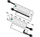 1153300477def Brennenstuhl сетевой фильтр Primera-Tec 19.500А,2 м.,7 розеток,  не кондиция