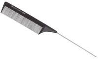 Расческа Hairway Carbon Advanced хвост. метал. 225 мм (05084)
