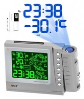 Проекционная погодная станция Meteo projection 707. Цвет проекции - синий. RST 32707
