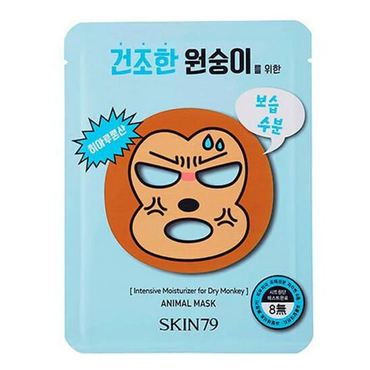 Тканевая маска для лица для сухой кожи ANIMAL MASK - FOR DRY MONKEY SKIN79 (400044)
