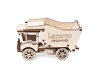 Конструктор 3D деревянный подвижный Lemmo Самосвал Сэм (00-62)