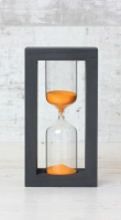 Стеклоприбор Часы песочные 4-31-10мин., песок  оранжевый, черный (300615)