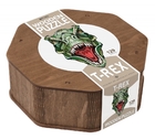 Деревянный пазл, головоломка EWA Динозавр T-REX XL (40x24 см) коробка-шкатулка (epuztrex)