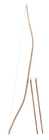 Деревянный лук со стрелами на присосках
