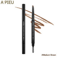 Автоматический карандаш для бровей A*PIEU Edge Brow Pencil (Medium Brown) (751834)