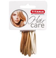 Резинки для волос TITANIA, 5 см, 9 шт, 3 цвета (7811)