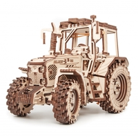 Сборная модель деревянная 3D EWA Трактор БЕЛАРУС 82 (ETBLR)