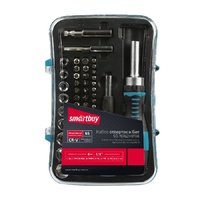 Отвертка Smartbuy ONE Tools с набором насадок 65 предметов CR-V (1/18) арт.SBT-SCBS-65P1
