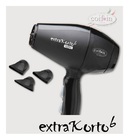 Фен COIF*IN ExtraKorto EK6K Ionic 1800-2000 Вт (черный)