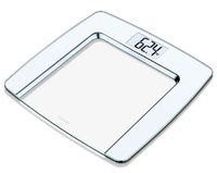 Стеклянные весы напольные Beurer GS490 White