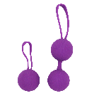 Вагинальные шарики RestArt Kegel Balls тренажер Кегеля (RA-302-F) фиолетовые