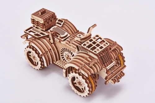 Механический 3D-пазл из дерева Wood Trick Квадроцикл	(12346)